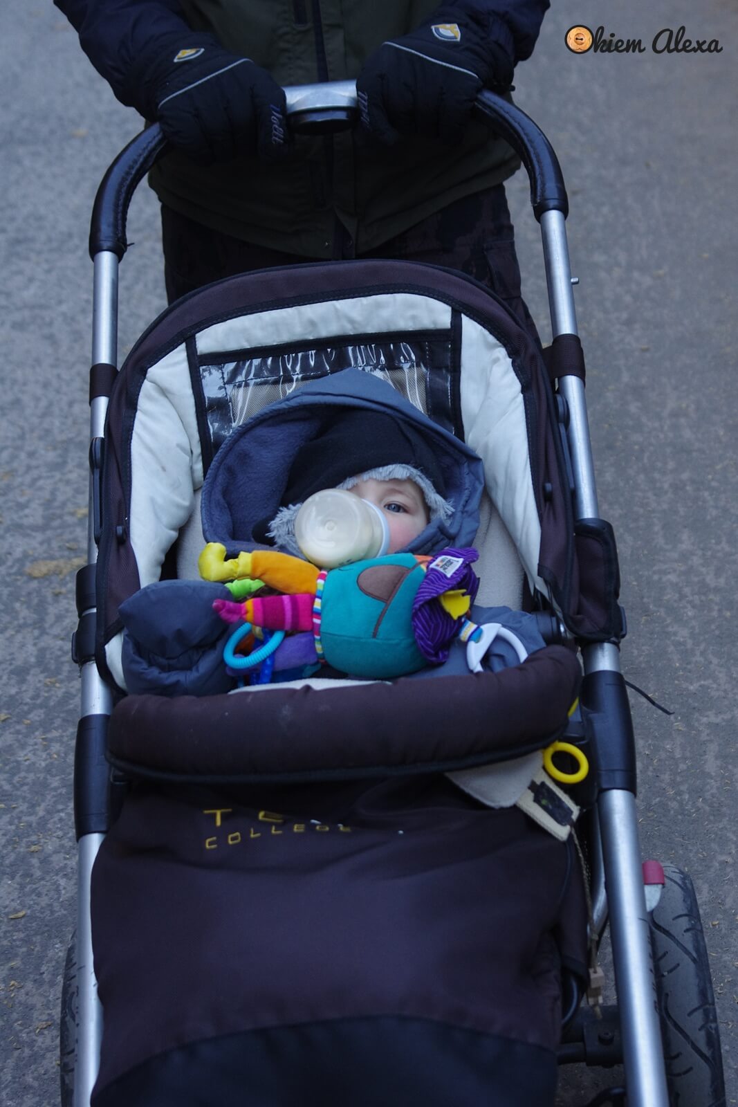 Morskie Oko z dzieckiem