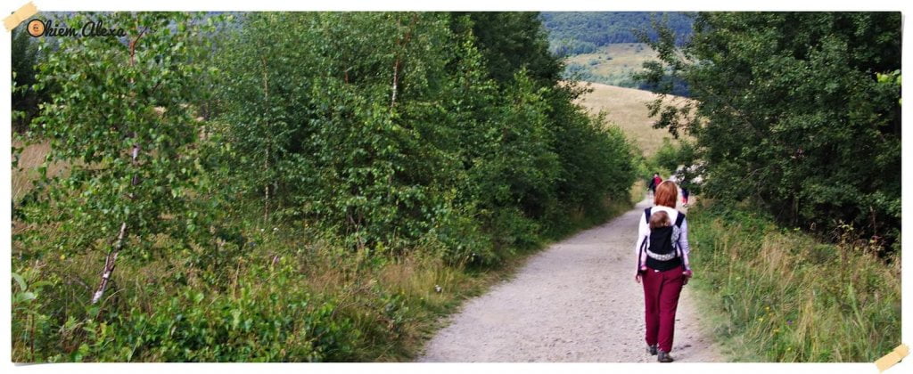 Biszczady z dzieckiem Góry z dzieckiem