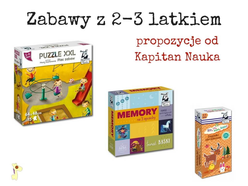 Zabawy z 2-3 latkiem