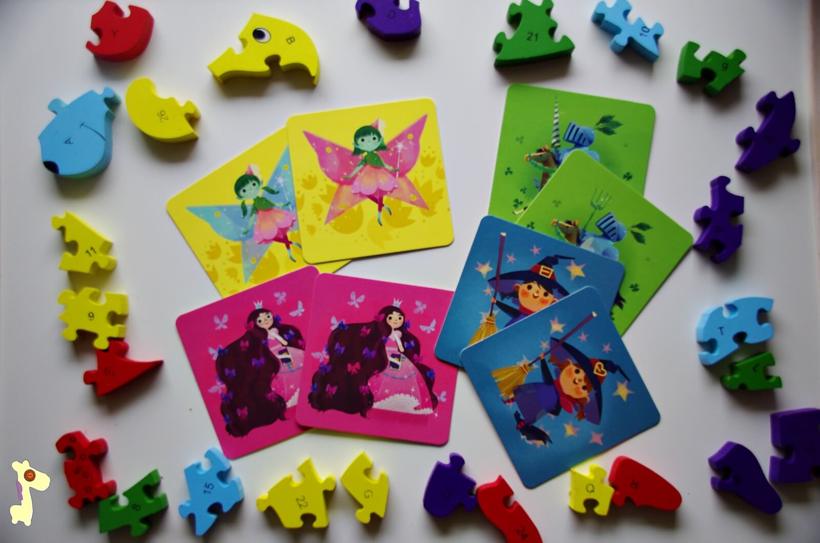 Memory na 3 sposoby Świat BAŚNI. Zabawy z 2-3 latkiem