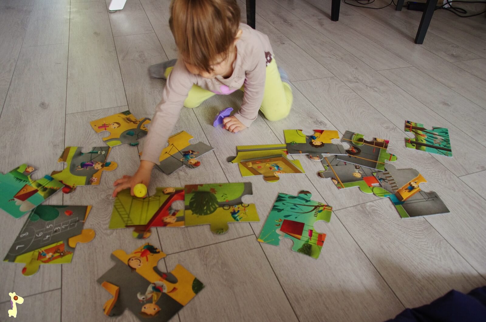 Puzzle XXL, plac zabaw, Kapitan nauka Zabawy z 2-3 latkiem