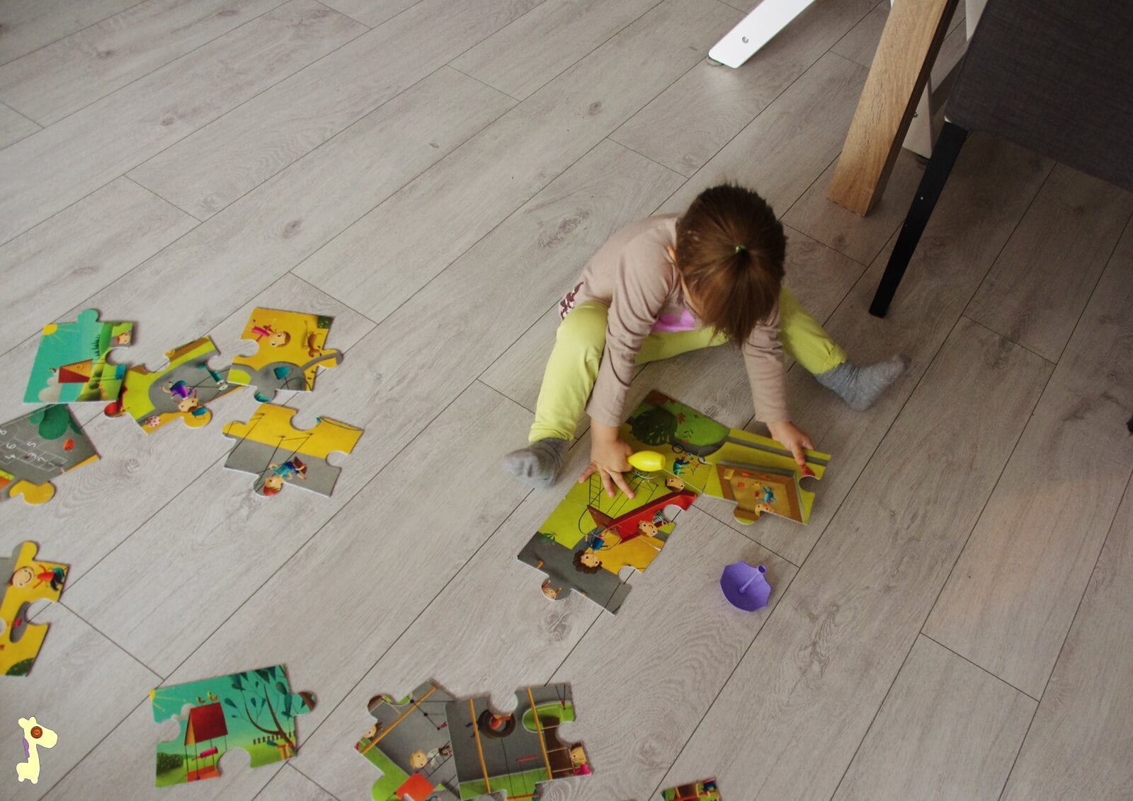 Puzzle XXL, plac zabaw, Kapitan nauka Zabawy z 2-3 latkiem