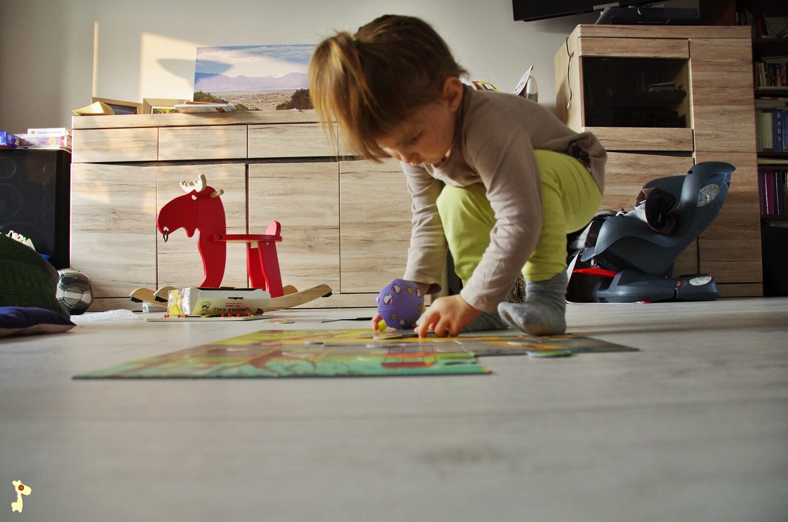 Puzzle XXL, plac zabaw, Kapitan nauka Zabawy z 2-3 latkiem