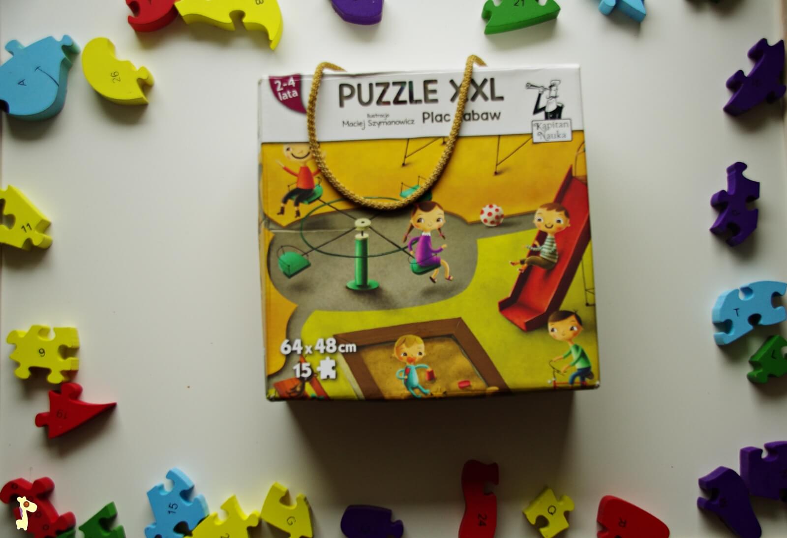 Puzzle XXL plac zabaw, Kapitan Nauka Zabawy z 2-3 latkiem