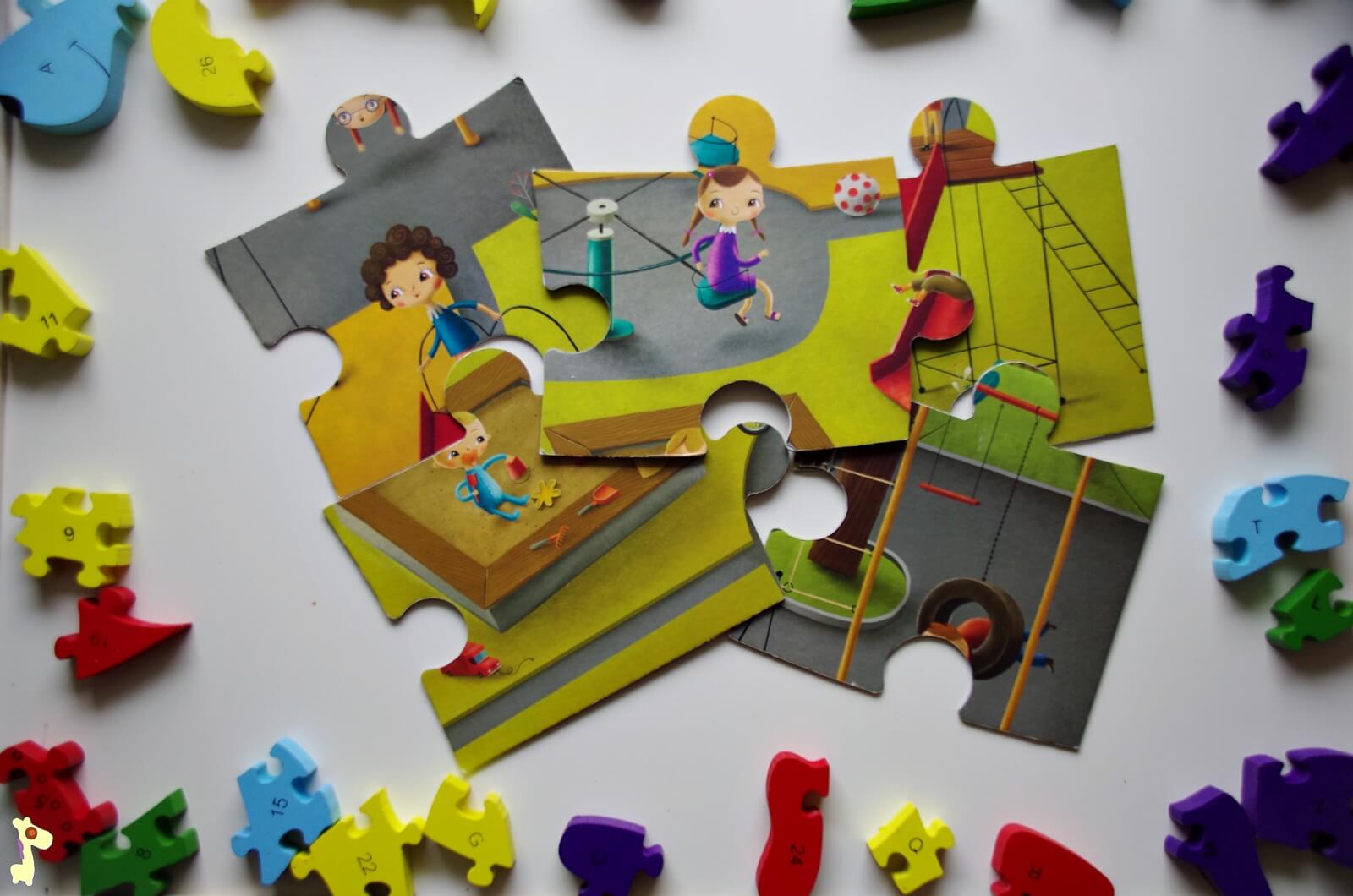 Puzzle XXL, plac zabaw, Kapitan nauka Zabawy z 2-3 latkiem