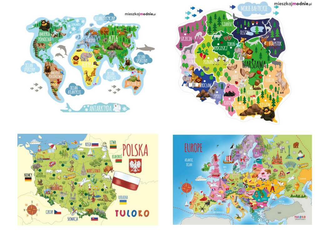 mapy dla dzieci