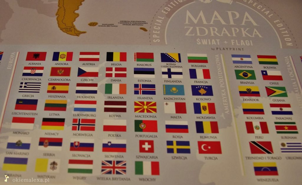 mapka zdrapka