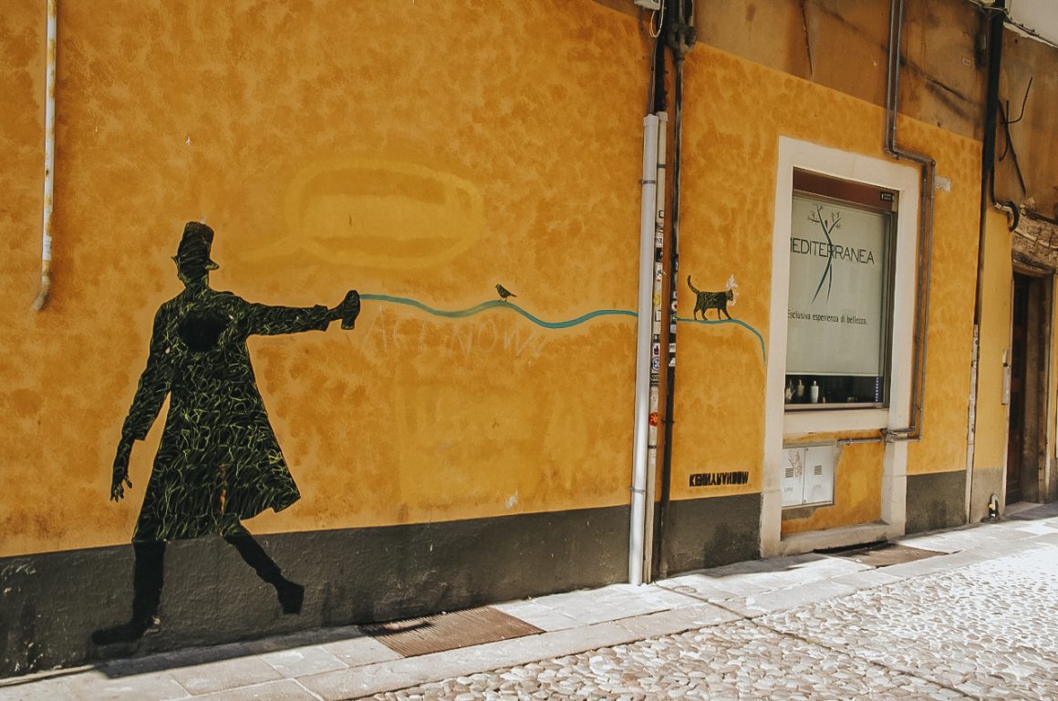Street art w Padwie.