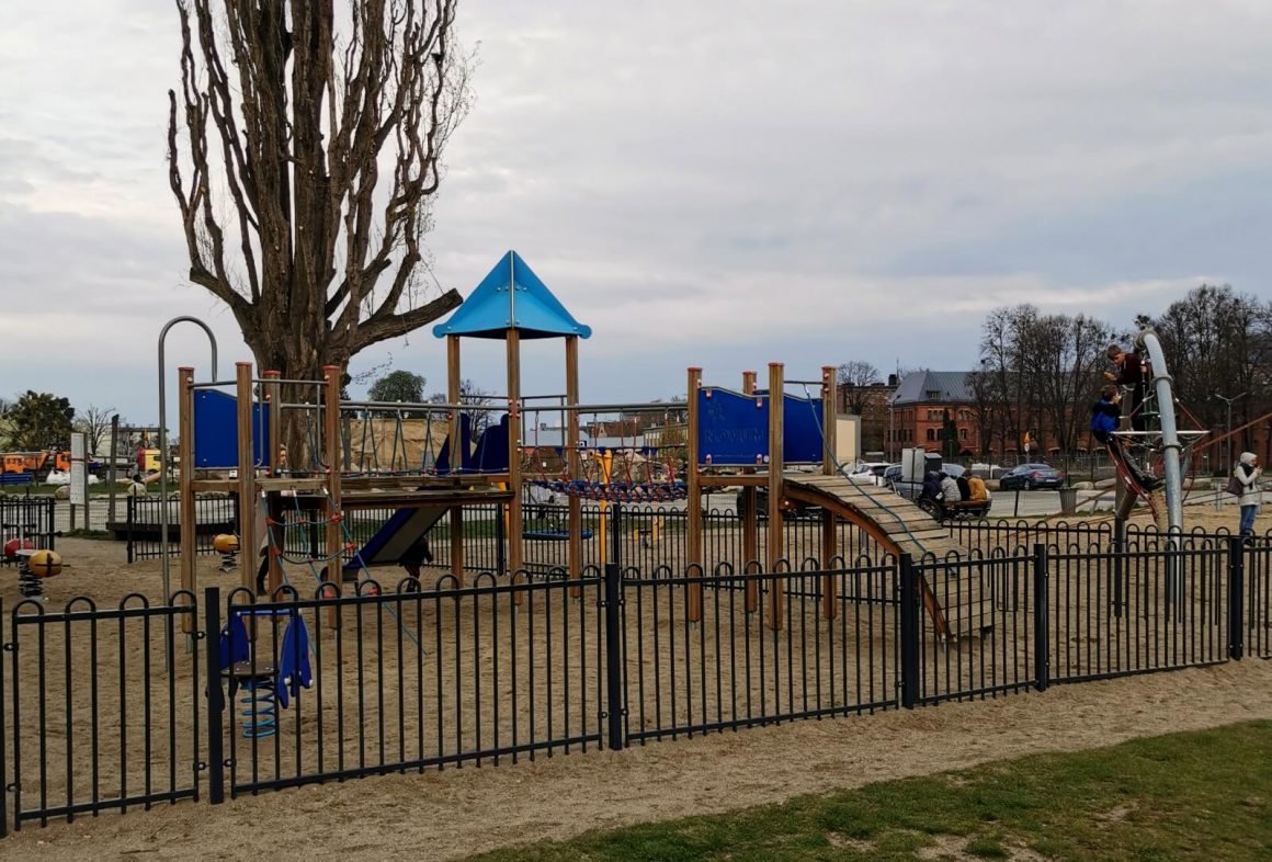 Pajęczyna, plac zabaw, gdańsk garnizon