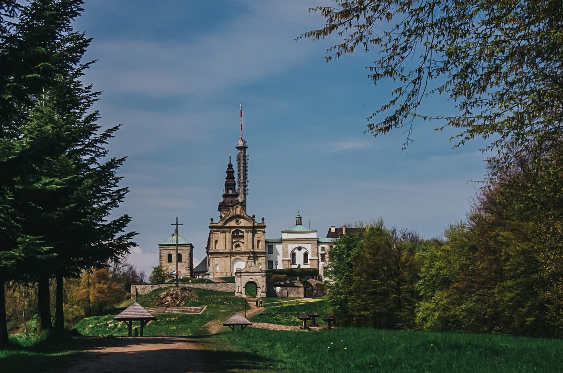 góry świętokrzyskie z dziećmi