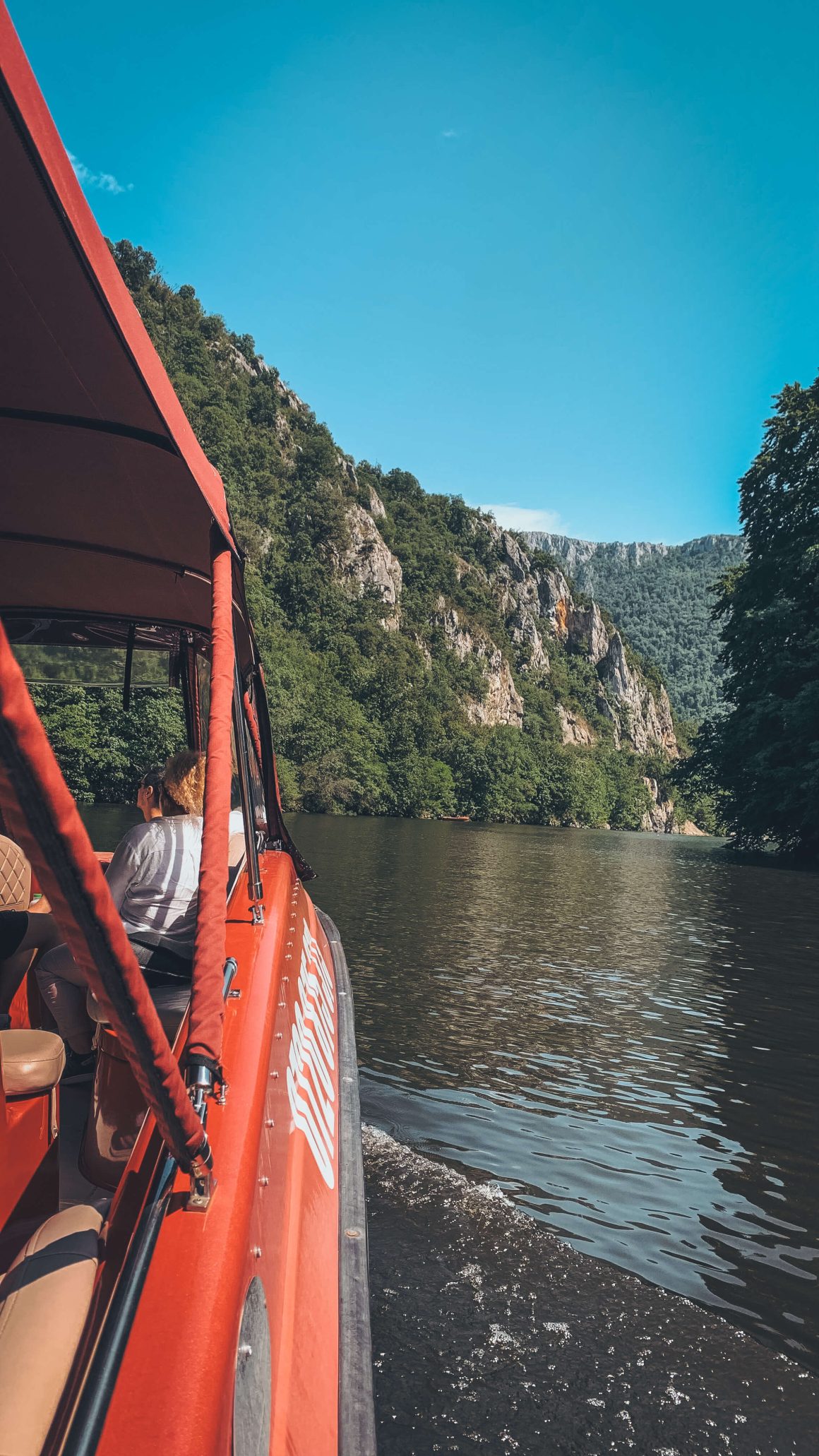Rumunia, przełom Dunaju, rejs statkiem.